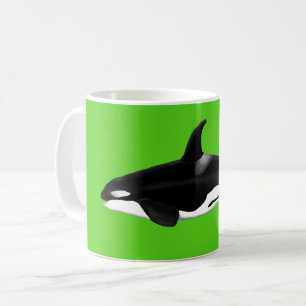 Mug Orca en vert