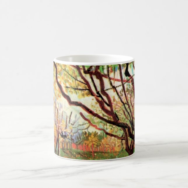 Mug Orchard à Blossom par Vincent van Gogh (Centre)