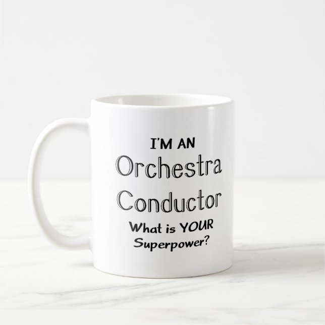 Mug Orchestra conductor (Gauche)