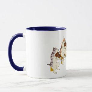 Mug Orchestre de chats - Chat de violon