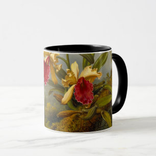 Mug Orchidées et colibri Heade