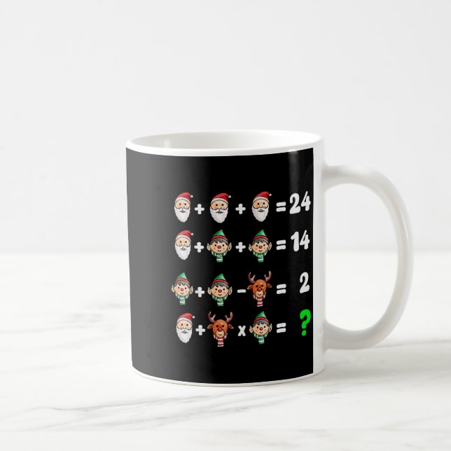 Mug Order Of Operations Quiz Christmas Math Teacher Xm (Droite)