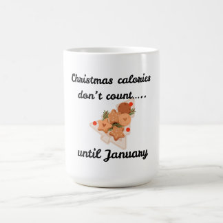 Mug Oreiller blanc en coton de Noël sarcastique