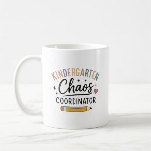Mug Organisateur de chaos en maternelle Professeur drô