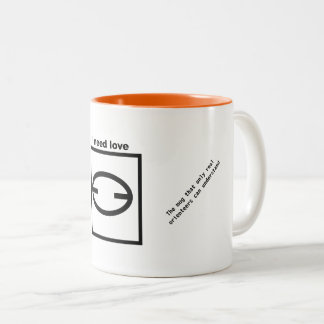 Mug - Orienteering - I need love