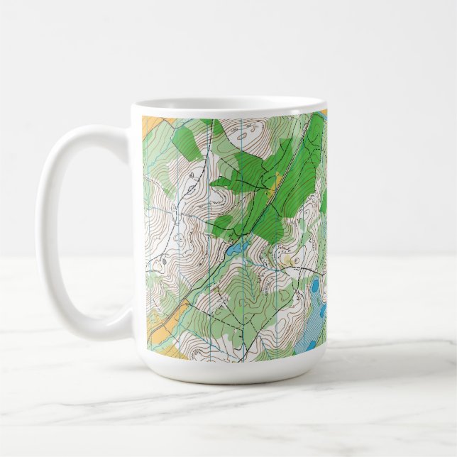  Mug - Orienteering map1 (Left)