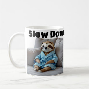 Mug Origami Sloth "Ralentir"