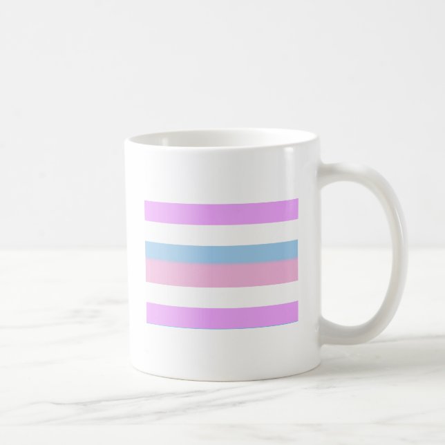 MUG ORIGINAL DE DRAPEAU D'INTERSEX (Droite)