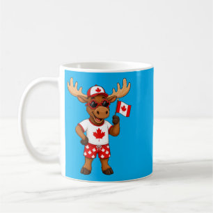 Mug Orignal Canadien Patriotique Feuille d'Érable Amus