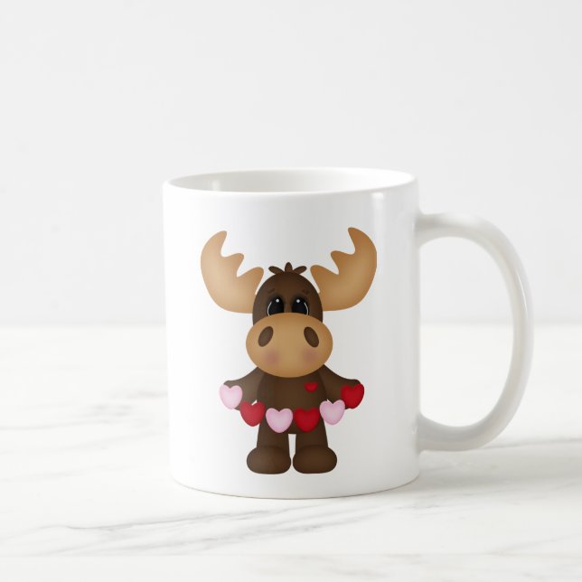 Mug Orignaux d'amour de région boisée (Droite)