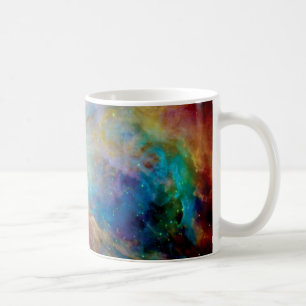 Mug Orion Nebula Hubble Spitzer Télescope Photo spatia