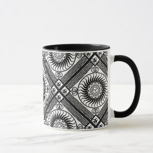 Mug ornement celtique diagonal