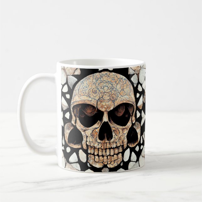 Mug Ornement décoratif tribal | Maure maya (Gauche)