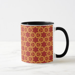 Mug Ornement géométrique élégant