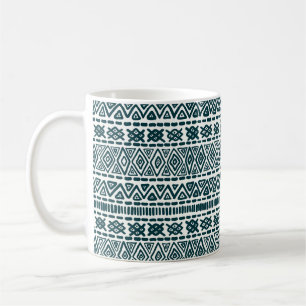 Mug Ornement traditionnel sans soudure en folk, style
