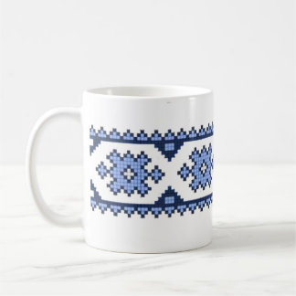 Mug ornements de broderie ukrainiens