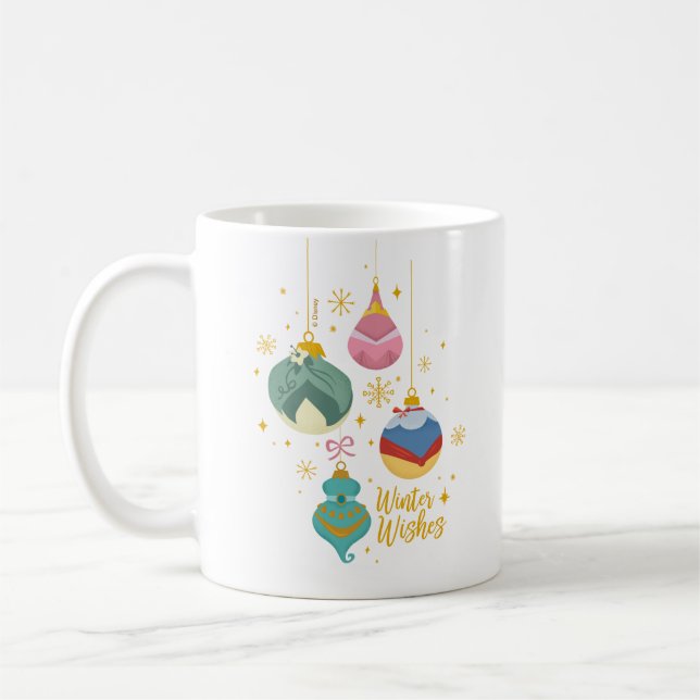 Mug Ornements Disney Princess | Souhaits d'hiver (Gauche)