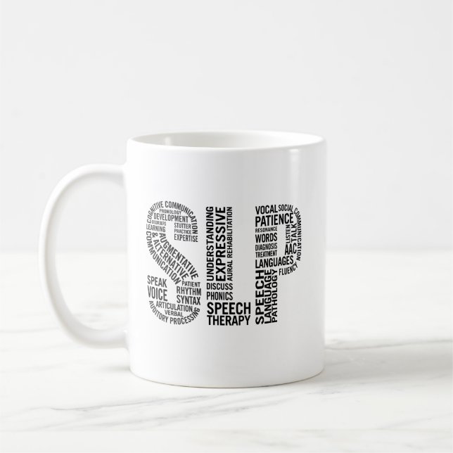 Mug Orthophoniste SLP (Gauche)