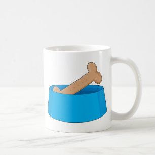Mug Os de chien dans la cuvette