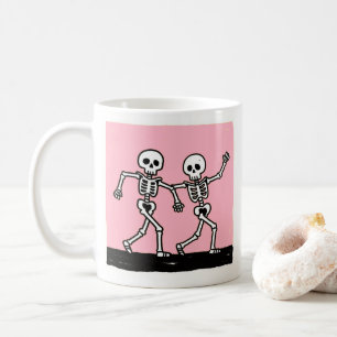 Mug Os squelette drôle danse Halloween