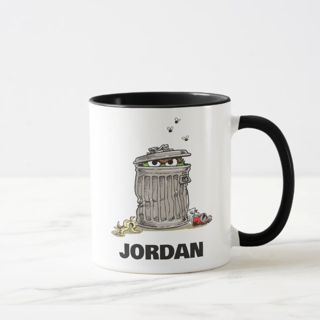 Mug Oscar vintage dans une poubelle (Droite)