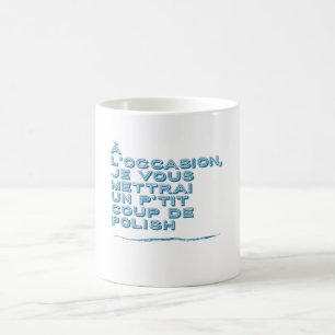 Mug Oss 117, cadeau de T-shirt polonais