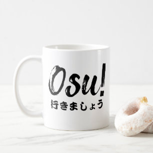 Mug Osu ! Blancs sur mesure