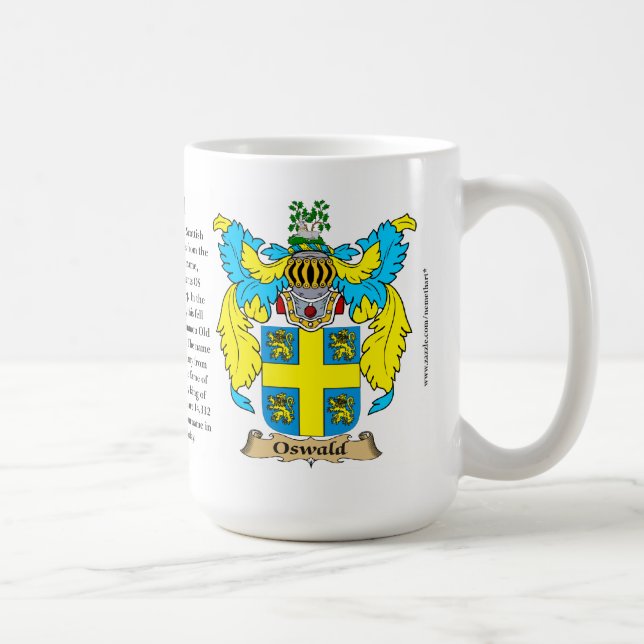Mug Oswald, l'origine, la signification et la crête (Droite)