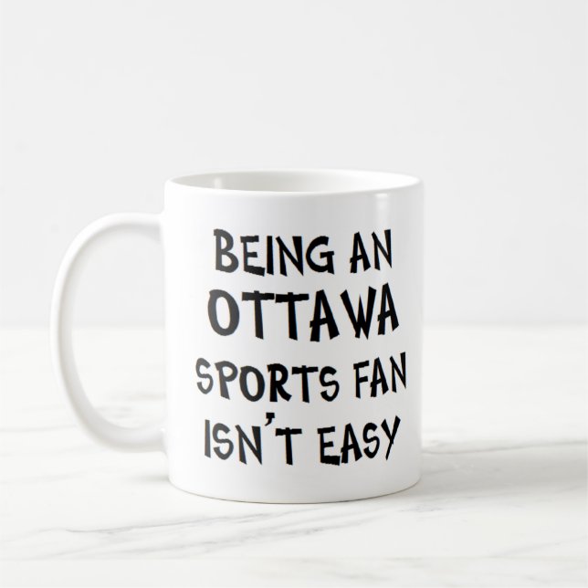 Mug ottawa sports fan, being (Gauche)