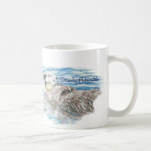 Mug Otter animal mignon de Otter d'humour admirable