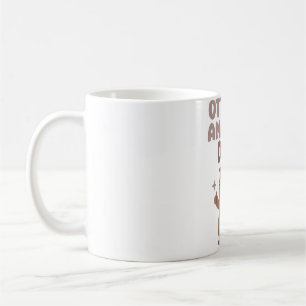 Mug Otter drôle Avec Moustache Otterly Extraordinaire