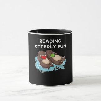 Mug Otter Gift | Sea Otter livre lecture livre livre l