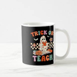 Mug Ou Enseigner Super Halloween Retro Floral Gho