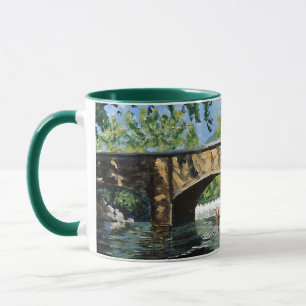 Mug Où les truites montent – Une scène au bord du ruis