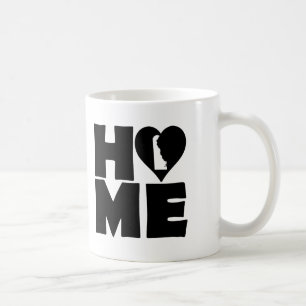 Mug ou mug de voyage de l'État du Delaware Home He