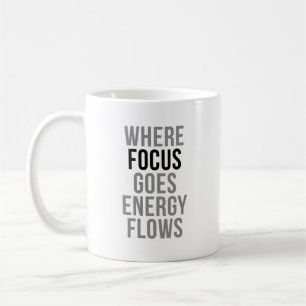 Mug Où se concentre les flux d'énergie