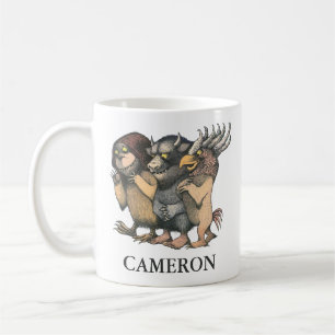 Mug Où sont les bêtes sauvages   Ajoutez votre nom