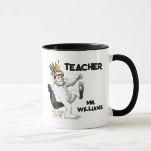 Mug Où sont les bêtes sauvages Professeur
