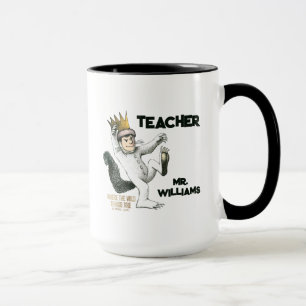 Mug Où sont les bêtes sauvages Professeur