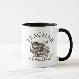 Mug Où sont les bêtes sauvages Professeur