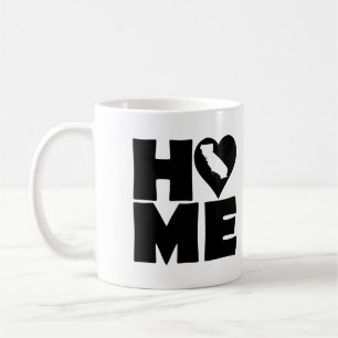 Mug ou tasse de voyage California Home Heart State