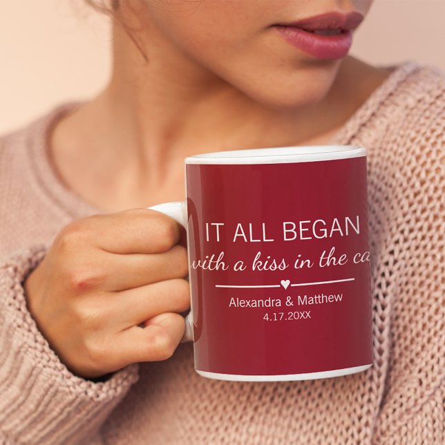 Mug Où Tout A Commencé Des Couples Romantiques Personn (Créateur téléchargé)