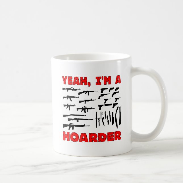Mug Ouais, je suis un harder (Je possède des tas et de (Droite)