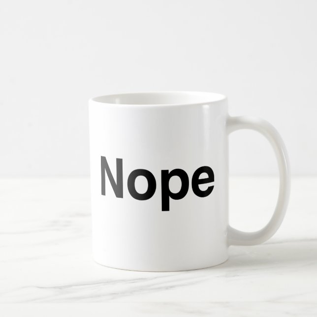 Mug Ouais Nope (Droite)