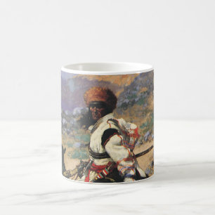 Mug Ouest sauvage d'autrefois, Un trappeur indien par 
