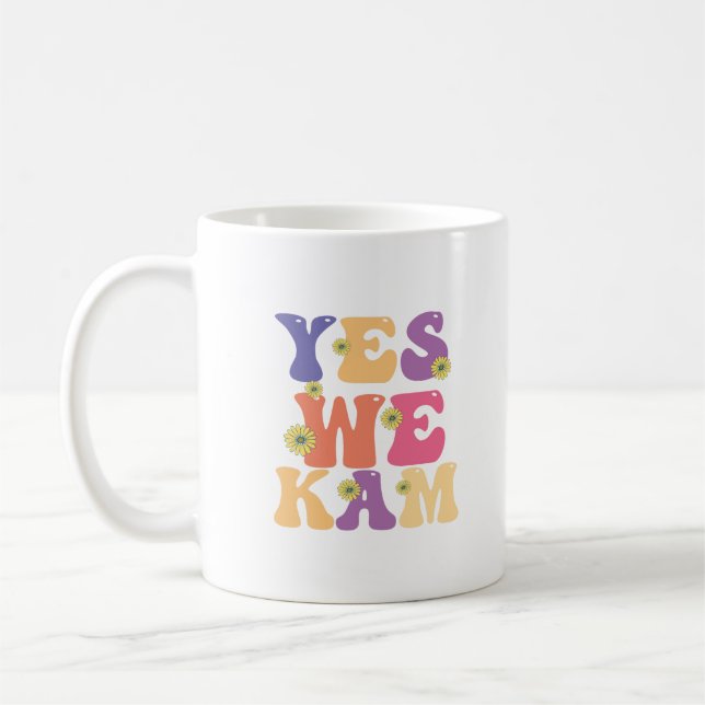Mug Oui Nous Kam Cadeau Kamala Funny (Gauche)