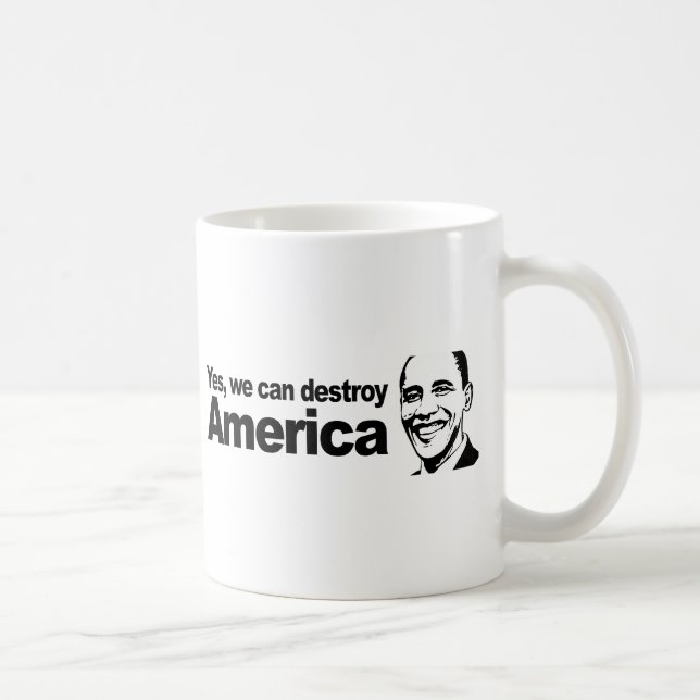 Mug Oui nous pouvons détruire l'Amérique (Droite)