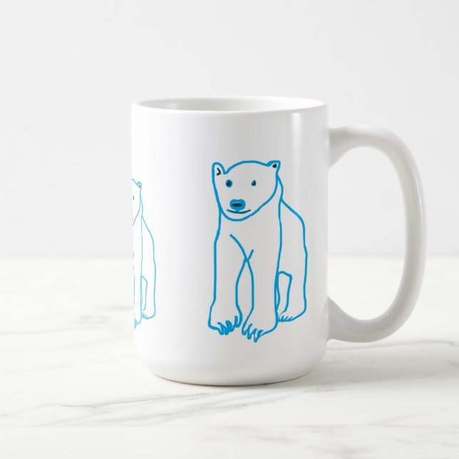 Mug Ours blanc (Droite)