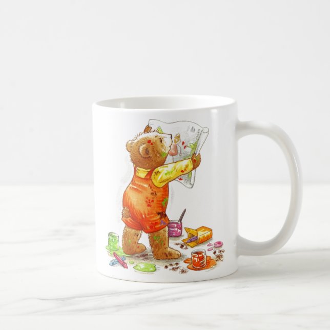 Mug Ours de peintre (Droite)