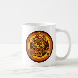 Mug Ours de Smilin de gardes forestières d'ukulélé et